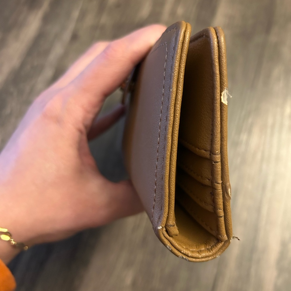 Steve Madden Camel Polyurethane Wallet - Picture 9 of 11